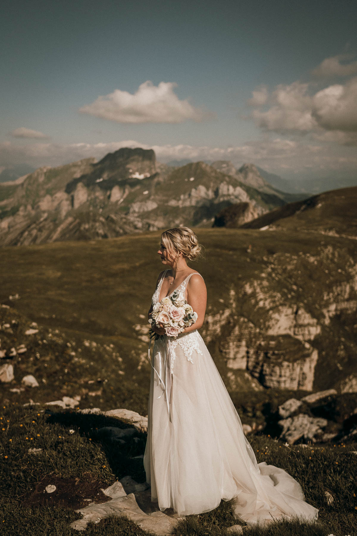 Berghochzeit Ausland Hochzeitsfotografin Schweiz